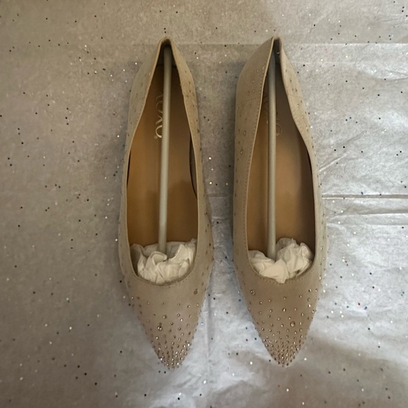 BRAND NEW ~ XOXO Annabella Rhinestone Flats ~ Size 6.5 - Picture 4 of 4